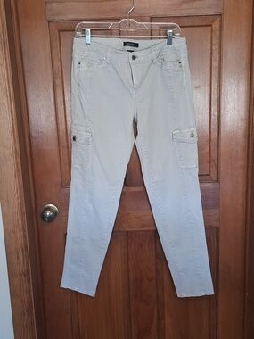 White House Black Market "Like New"Beige Cargo Pants